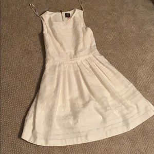Ivory Vince Camuto A-Line Dress